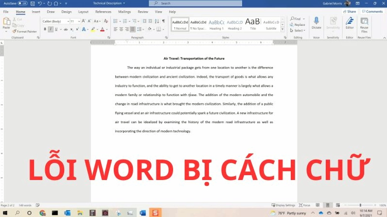 huong dan chi tiet cach sua loi gian chu trong word chuan