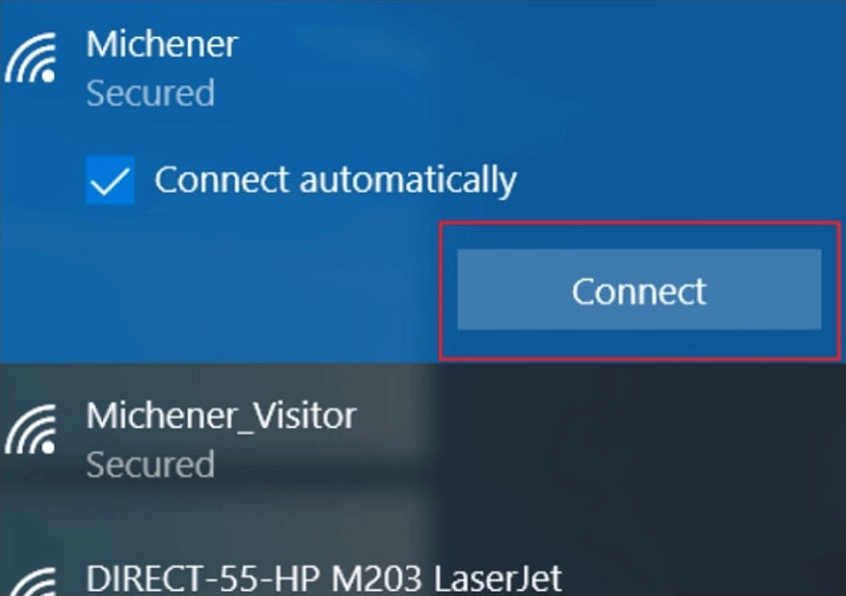 Hướng dẫn thao tác mở mạng trên hệ điều hành phiên bản 10