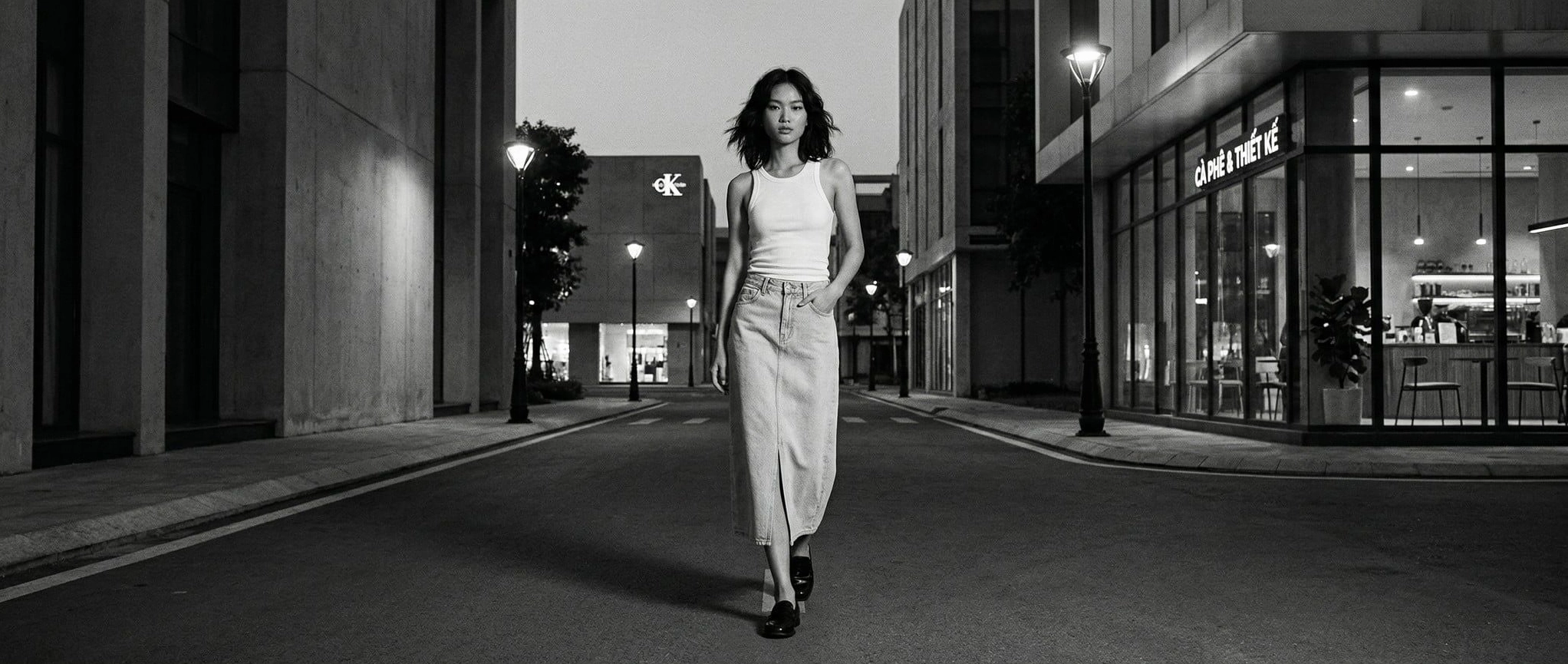 Tuyển tập hình ảnh gái xinh mặc Calvin Klein quyến rũ nhất 2026 15 Kết hợp váy jean và nội y Calvin Klein sành điệu