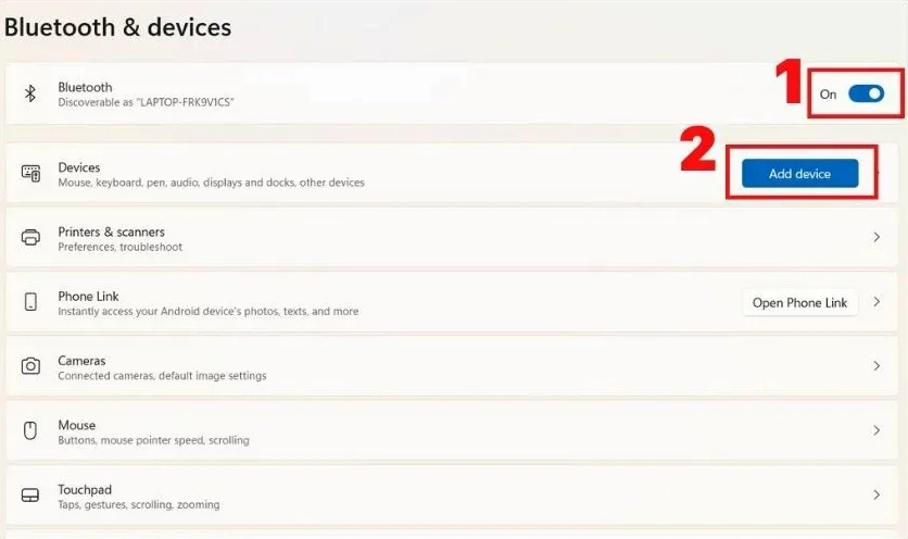 Kết nối chuột không dây với laptop đơn giản 2024