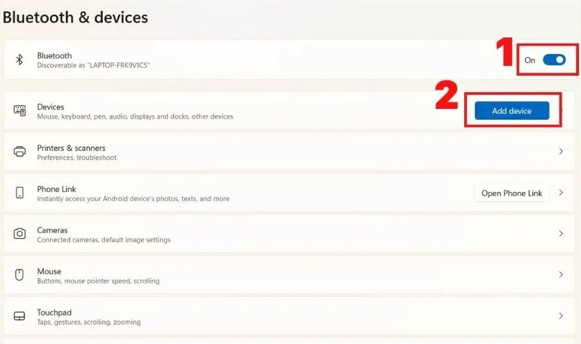 Kết nối chuột không dây với laptop đơn giản 2024