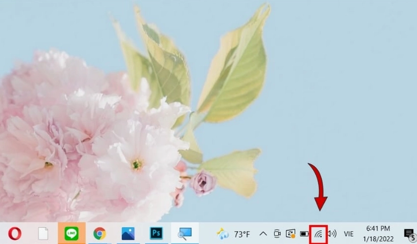 Kết nối WiFi cho laptop Windows 10