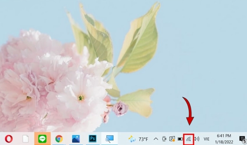 Kết nối WiFi cho laptop Windows 10