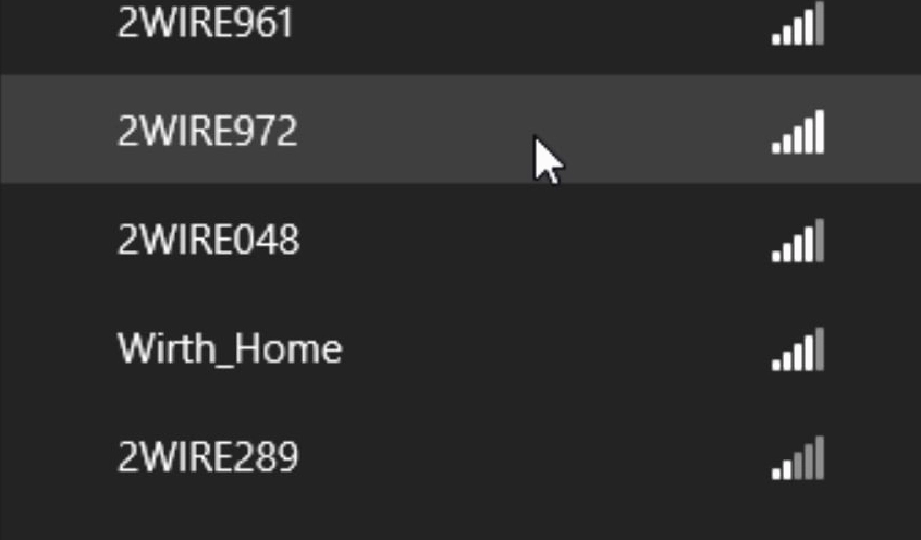 Kết nối WiFi cho laptop Windows 8