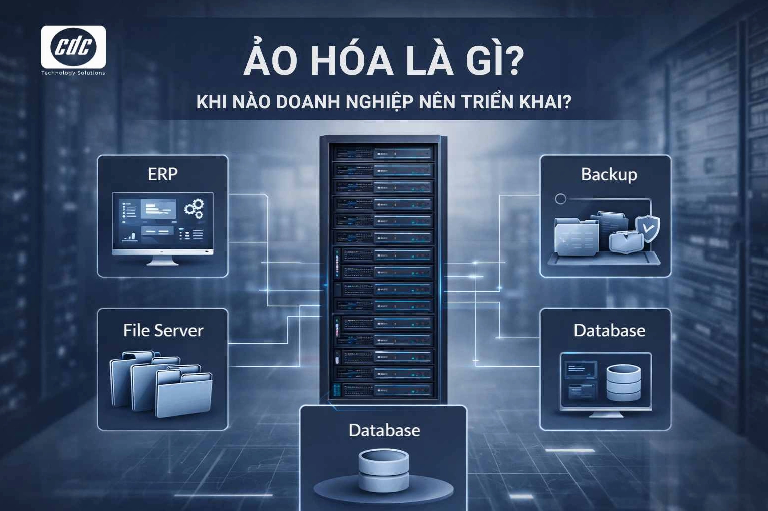 Khái niệm ảo hóa và cách áp dụng để tối ưu tài nguyên mạng doanh nghiệp