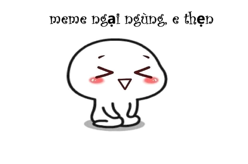 Tổng hợp 30 hình ảnh meme ngại siêu đáng yêu gây sốt mạng xã hội 2 Khi nào sử dụng meme ngại trong các cuộc trò chuyện hàng ngày