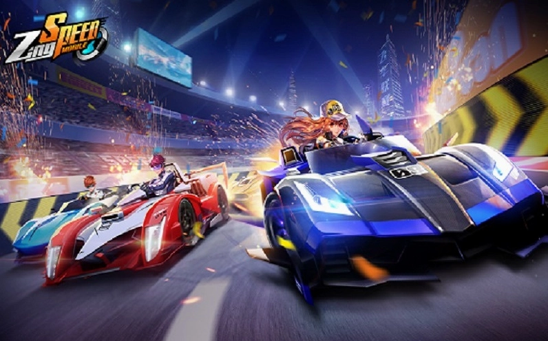 Hướng dẫn chi tiết cách tải fifa trên laptop an toàn và hiệu quả nhất năm 2026 34 Khung cảnh đường đua rực lửa trong một trò chơi mô phỏng điều khiển phương tiện tốc độ cao