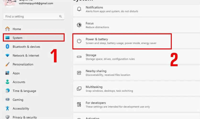 Kiểm tra độ chai pin laptop bằng công cụ Battery Settings