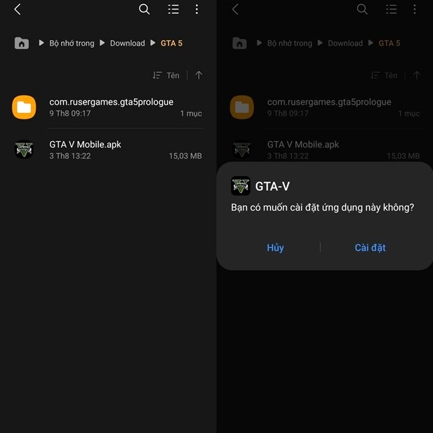Kiểm tra dung lượng khi thực hiện Cách Tải GTA 5 Online Trên máy tính