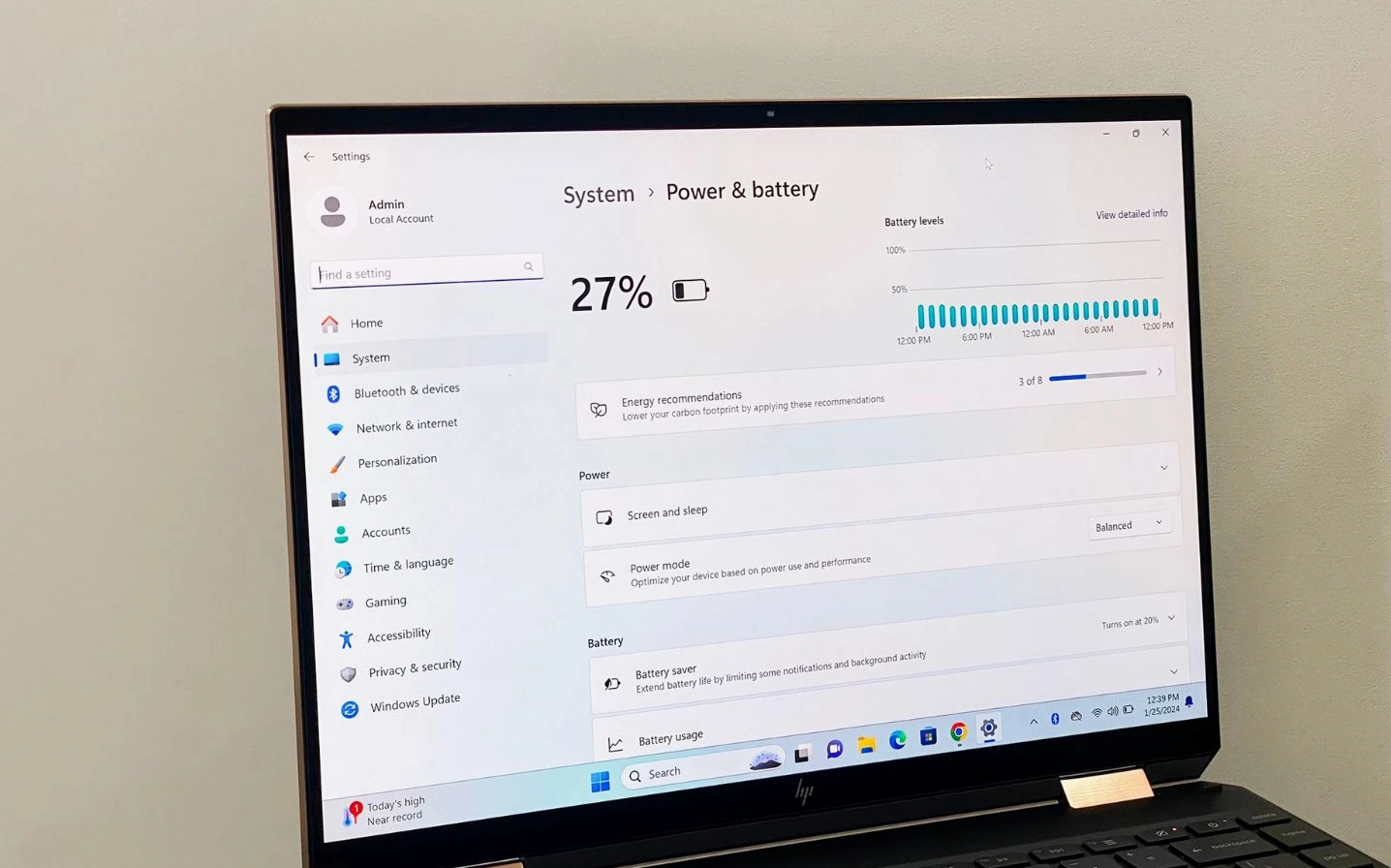 Kiểm tra pin laptop giúp người dùng phát hiện sớm tình trạng của pin bị chai
