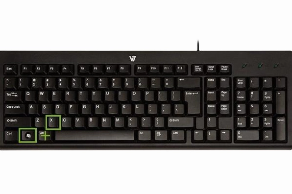 Kiểm tra thông qua phím tắt Windows