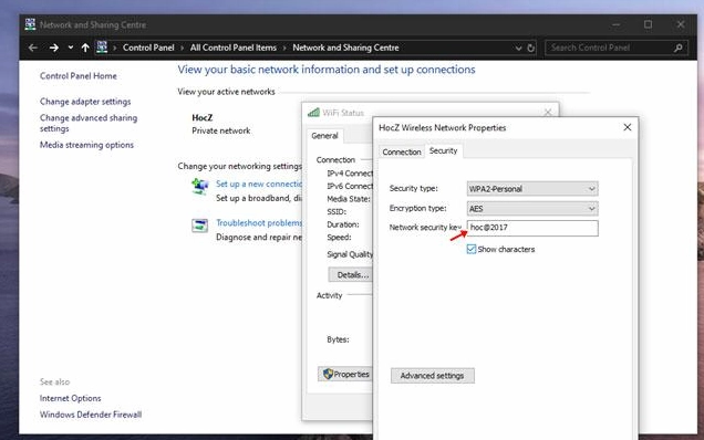 Kiểm tra thông tin mạng sau khi khắc phục lỗi bằng Windows PowerShell