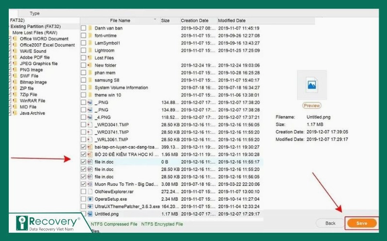 Kiểm tra và thay thế linh kiện tương thích để cứu dữ liệu
