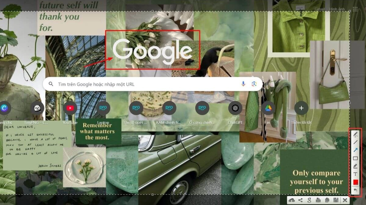 Lightshot cung cấp các công cụ chỉnh sửa ảnh cơ bản