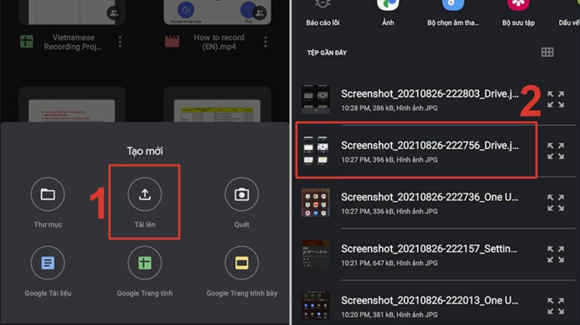 Hướng dẫn chi tiết cách bắn bluetooth từ điện thoại vào laptop nhanh chóng và hiệu quả nhất 2026 21 Lựa chọn các định dạng tệp tin muốn tải lên máy chủ đám mây