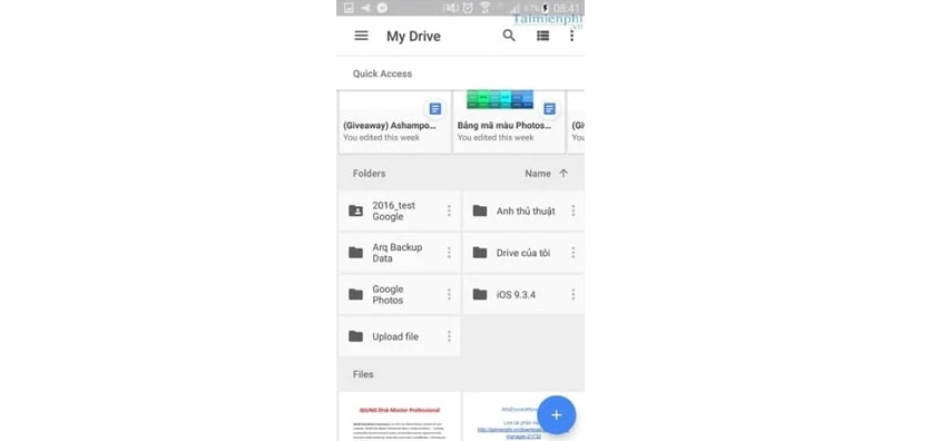 Màn hình làm việc của một phần mềm quản lý kết nối thiết bị đa nền tảng