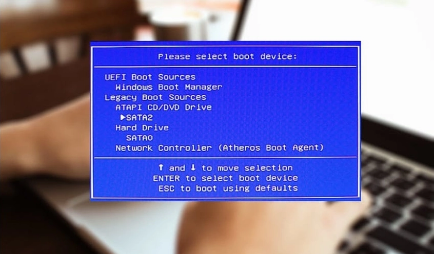 Hướng dẫn chi tiết cách cài đặt BIOS cho laptop Dell nhanh chóng 29 Màn hình Menu BIOS và BOOT của thương hiệu laptop Acer
