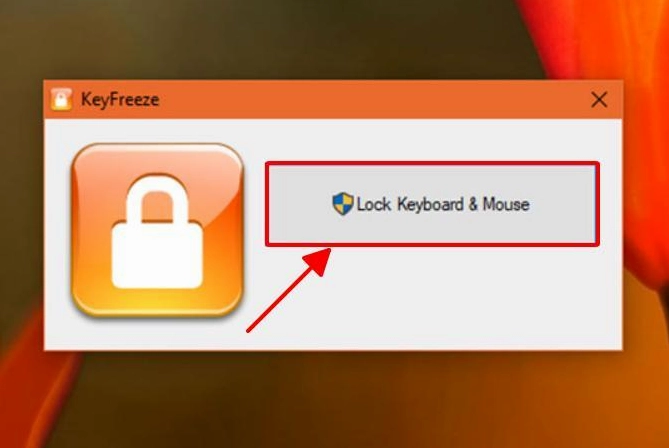 Màn hình tải và cài đặt phần mềm KeyFreeze phiên bản mới nhất