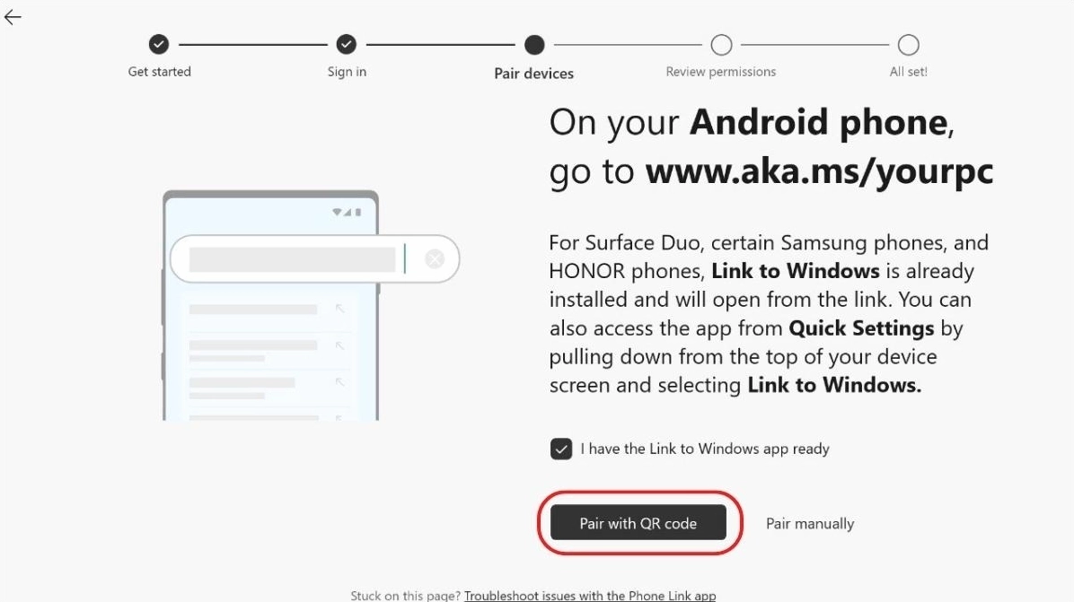 Màn hình ứng dụng trên máy tính hiển thị nút tạo mã QR code để quét
