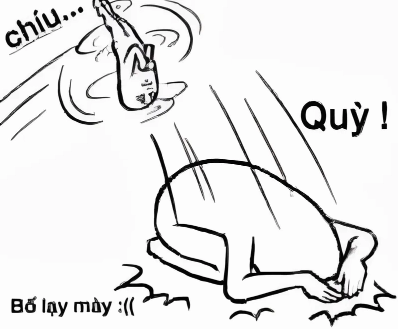 Bộ sưu tập 30 ảnh meme lạy siêu hài hước cực bựa cho dân mạng 4 Meme quỳ lạy sếp xin tha lỗi khi làm sai việc