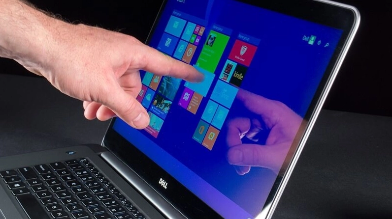 Minh họa cách bật màn hình cảm ứng laptop win 10