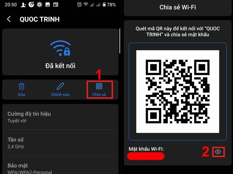 Hướng dẫn chi tiết cách dò pass wifi trên laptop nhanh chóng và chính xác nhất năm 2026 21 Minh họa chia sẻ kết nối mạng qua ứng dụng nhắn tin