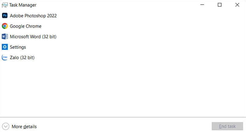 Minh họa thao tác nhấn tổ hợp phím tắt trên bàn phím để mở nhanh công cụ Task Manager