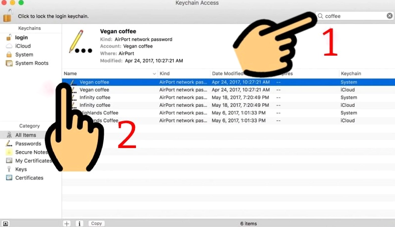 Hướng dẫn chi tiết cách dò pass wifi trên laptop nhanh chóng và chính xác nhất năm 2026 26 Minh họa tính năng lưu trữ chuỗi khóa bảo mật bước hai