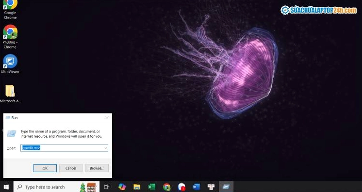 Mở hộp thoại Run bằng tổ hợp phím và nhập câu lệnh mrt để gọi công cụ ẩn