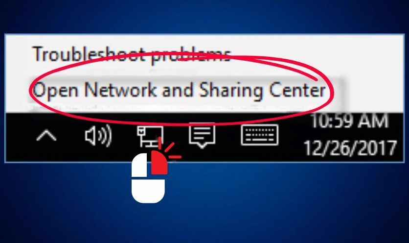 Hướng dẫn chi tiết cách chia sẻ wifi cho laptop nhanh chóng và ổn định 9 Mở Open Network and Sharing Center