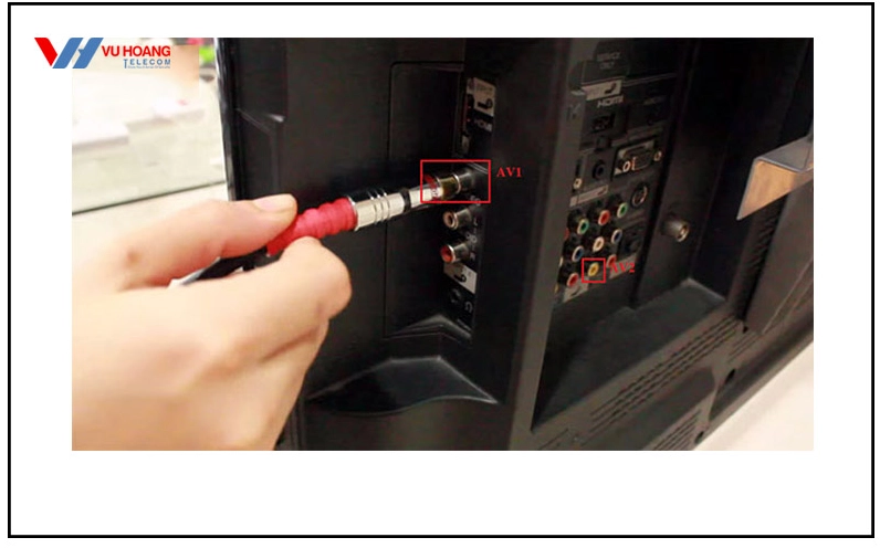 Mô phỏng cách kết nối cáp mạng từ đầu ghi vào modem wifi