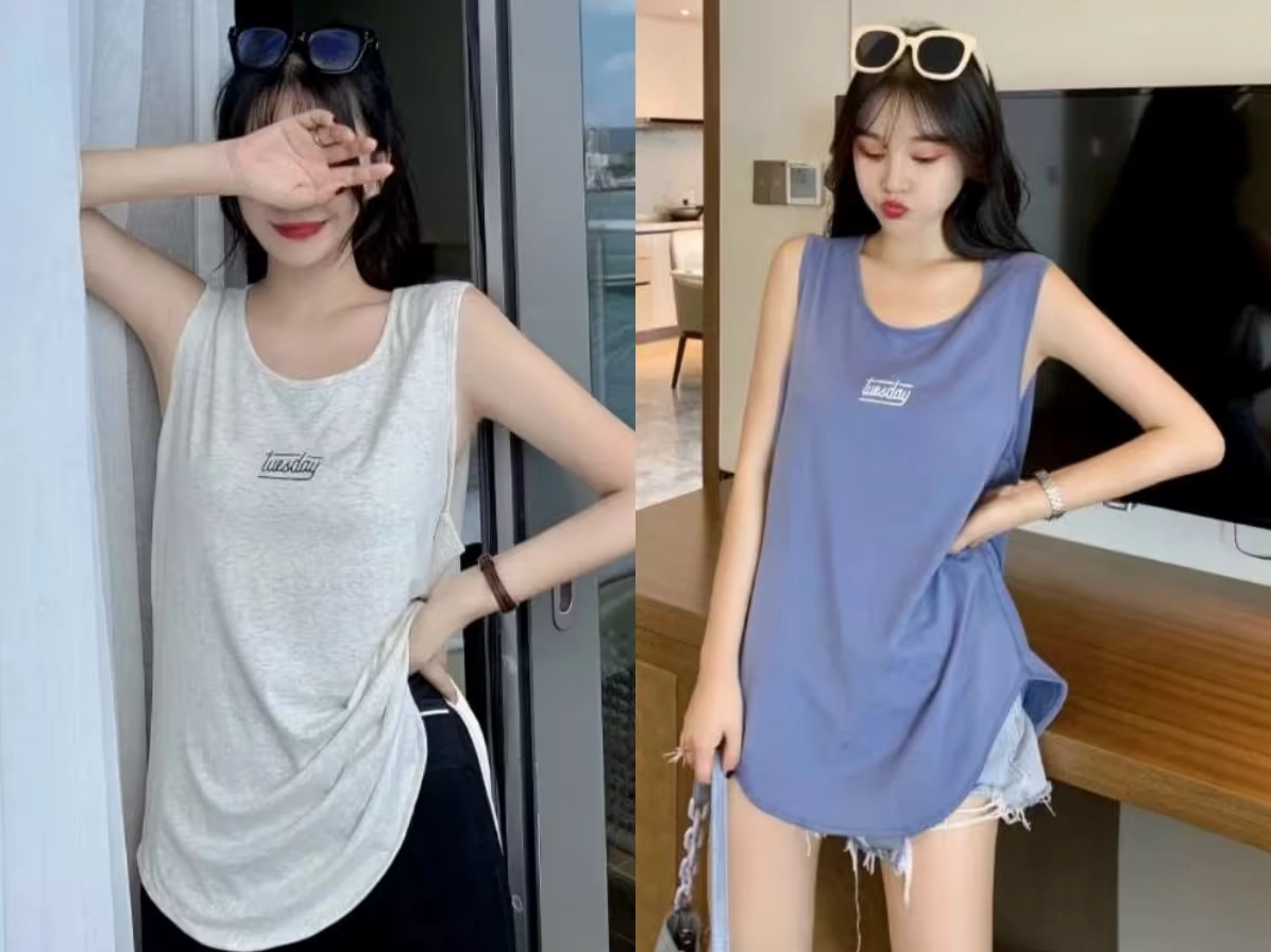 Một kiểu áo đơn giản nhưng mang đến cảm giác tự do suốt cả ngày