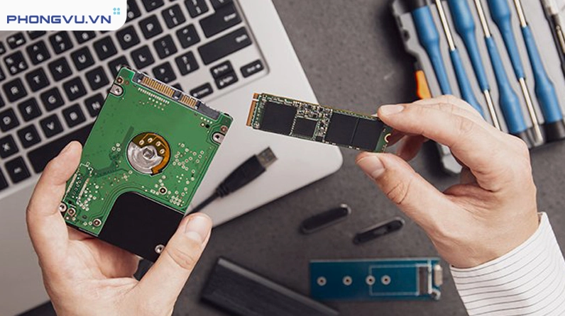 Hướng dẫn chi tiết cách làm giảm lag laptop chạy mượt mà như mới 26 Nâng cấp ổ cứng giúp laptop thoát khỏi tình trạng chậm, lag