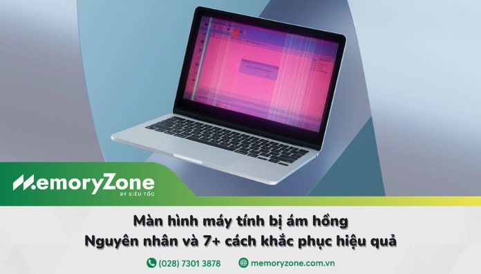 Hướng dẫn chi tiết cách quét mã qr wifi trên laptop nhanh chóng hiệu quả 11 Nguyên nhân màn hình máy tính bị ám hồng và 7 cách khắc phục hiệu quả