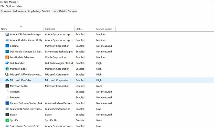 Hướng dẫn chi tiết cách làm giảm lag laptop chạy mượt mà như mới 6 Nhấn chọn tab khởi động