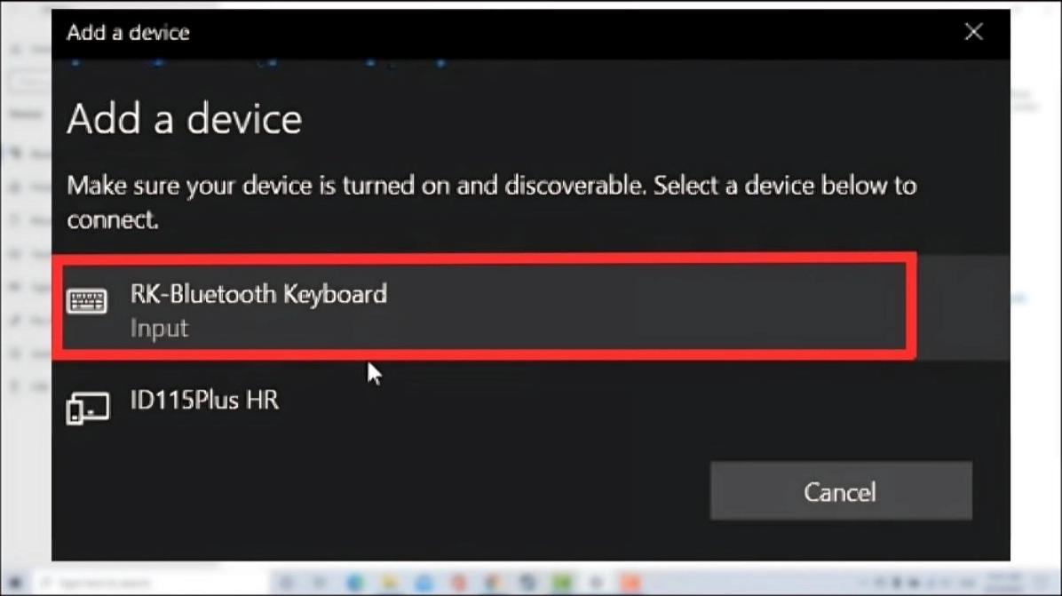 Hướng dẫn chi tiết cách bật bluetooth trên laptop dell inspiron nhanh chóng nhất 22 Nhấn nút Connect hoặc Pair để bắt đầu quá trình ghép nối