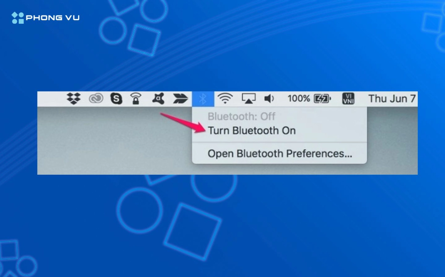 Hướng dẫn chi tiết cách bật bluetooth trên laptop nhanh chóng và hiệu quả nhất 22 Nhấn nút Turn On màu xanh nổi bật để chính thức kích hoạt tính năng phát sóng dữ liệu
