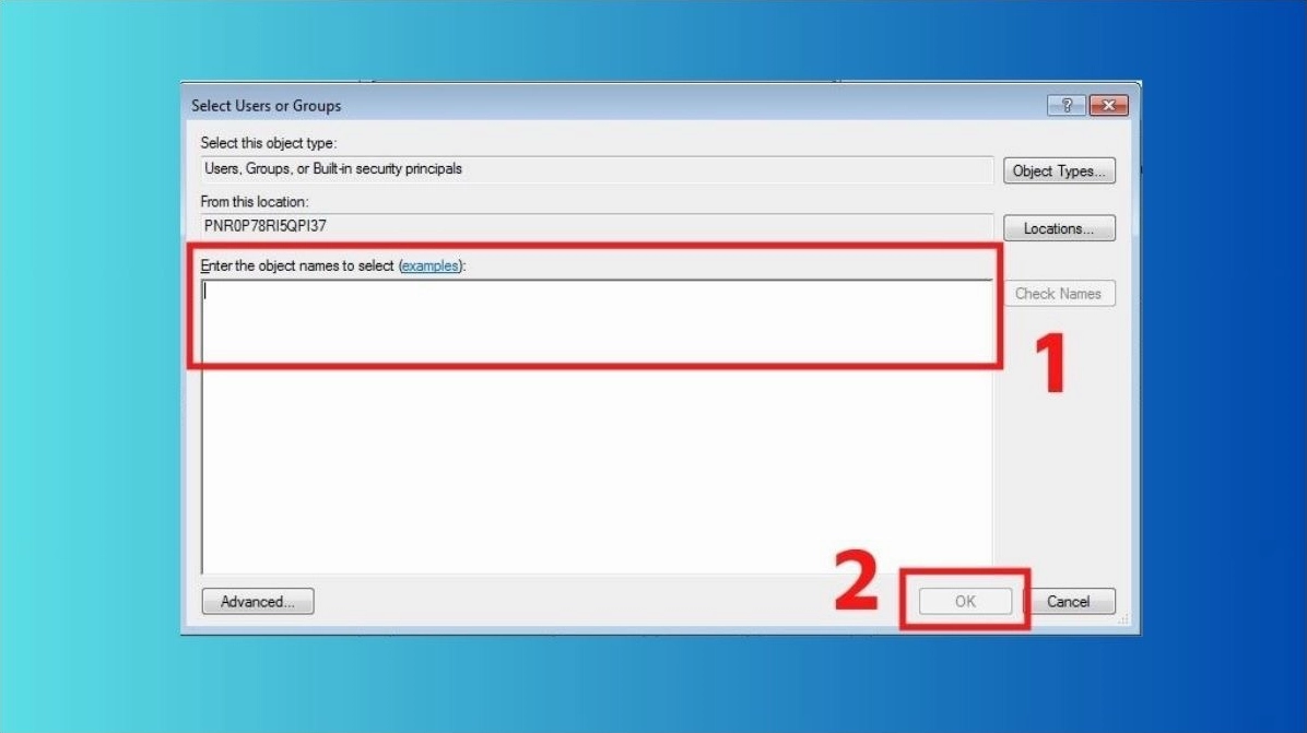 Hướng dẫn chi tiết cách truyền dữ liệu giữa 2 máy tính laptop hiệu quả nhất 39 Nhấn OK sau khi nhập user name