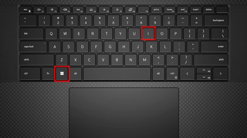 Hướng dẫn chi tiết cách bật bàn phím ảo trên laptop cực đơn giản 10 Nhấn tổ hợp phím Windows + I