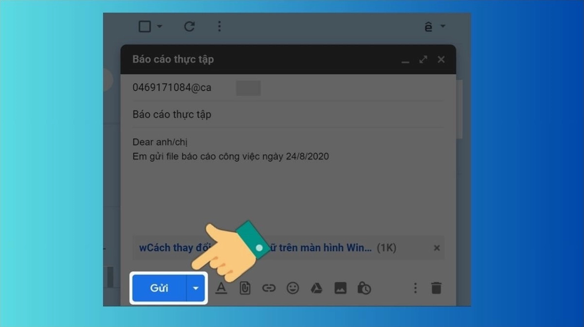 Hướng dẫn chi tiết cách truyền dữ liệu giữa 2 máy tính laptop hiệu quả nhất 11 Nhấn vào Gửi