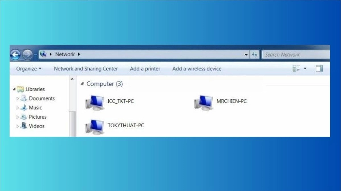 Hướng dẫn chi tiết cách truyền dữ liệu giữa 2 máy tính laptop hiệu quả nhất 38 Nhấn vào máy tính muốn truy cập