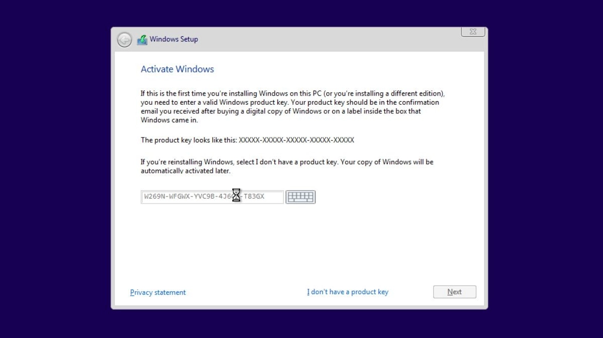 Hướng dẫn chi tiết cách cài lại win 10 cho laptop đơn giản tại nhà 11 Nhập key bản quyền nếu có