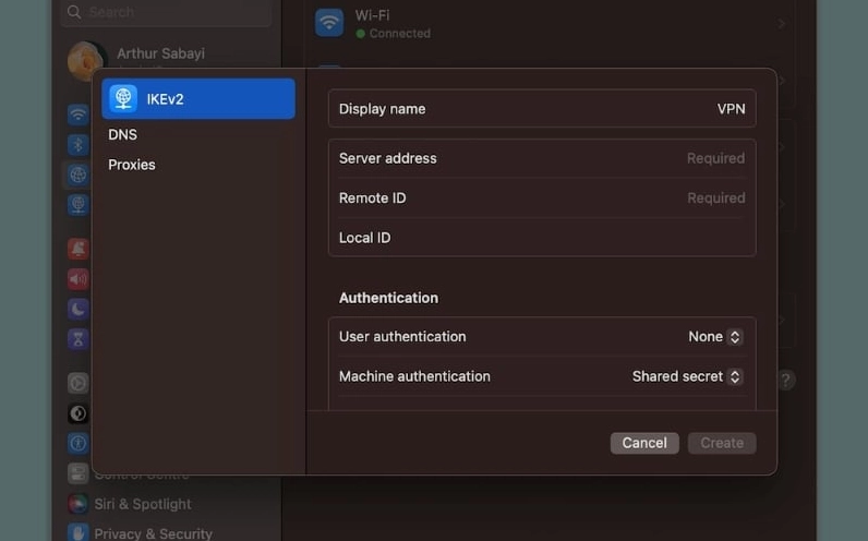 Hướng dẫn chi tiết cách bật VPN trên laptop nhanh chóng và an toàn 18 Nhập tài khoản và mật khẩu VPN
