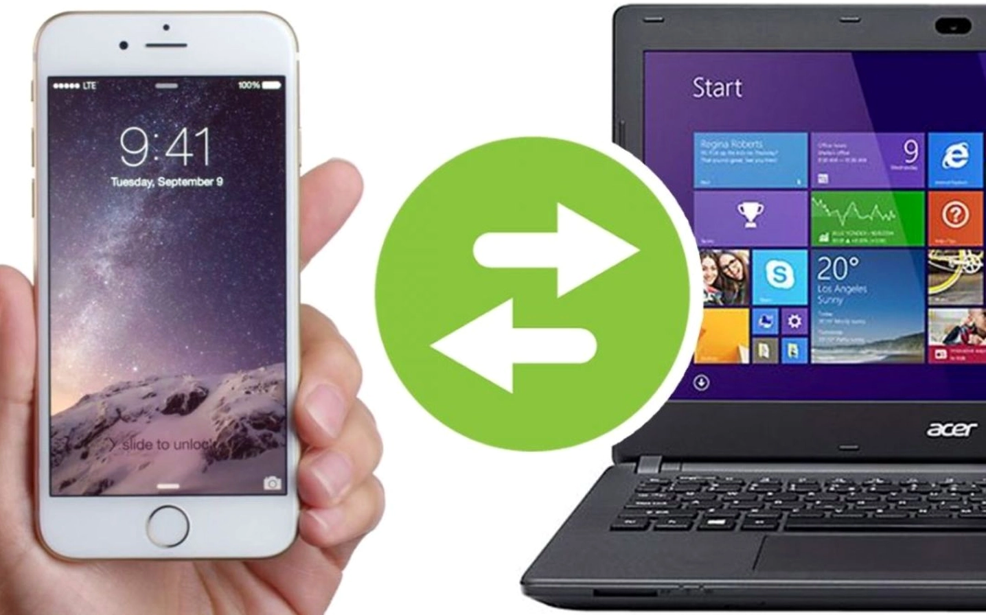 Nhiều phương pháp chuyển ảnh từ iPhone sang máy tính