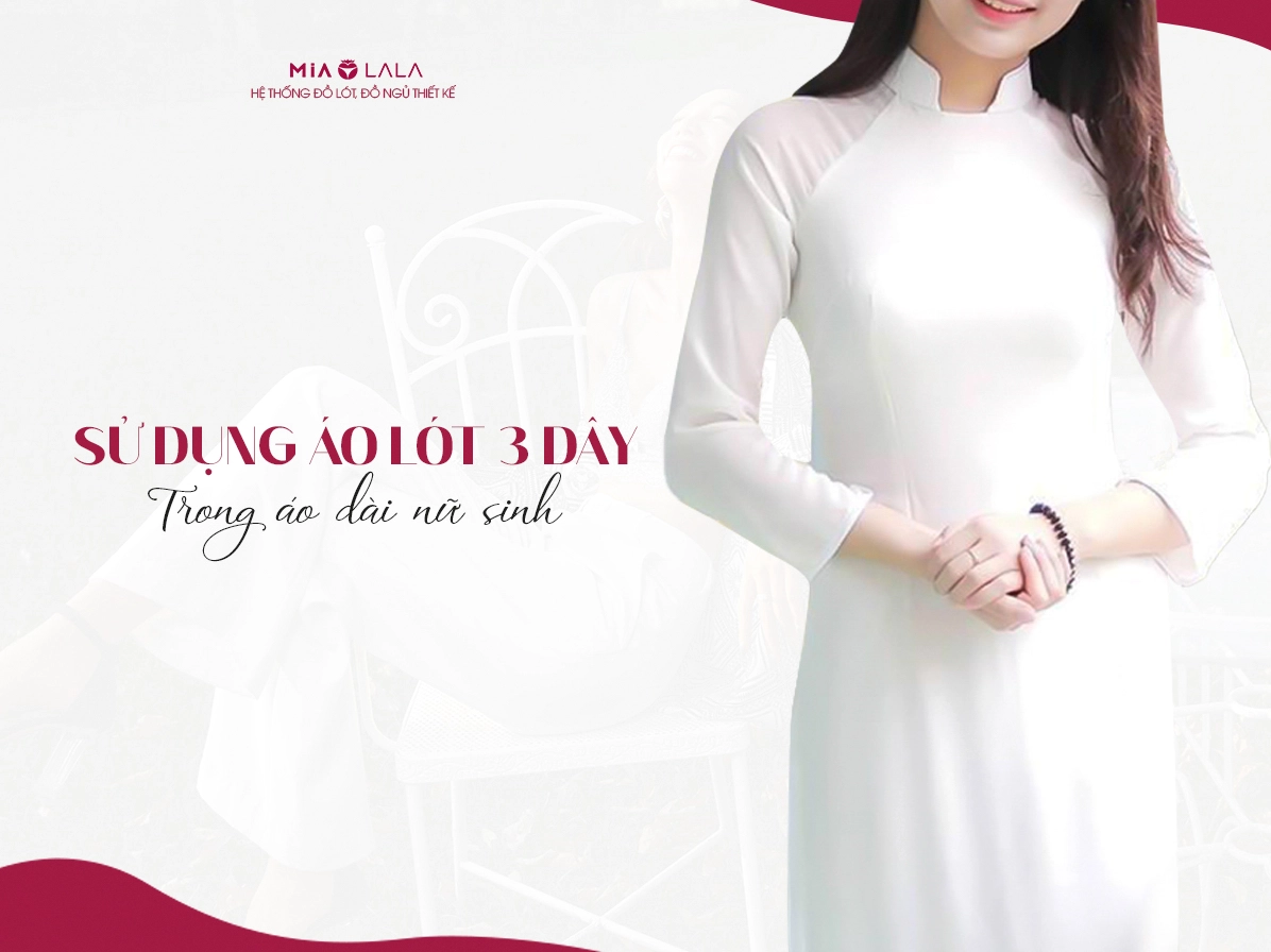 Nữ sinh duyên dáng đằm thắm trong tà áo dài truyền thống