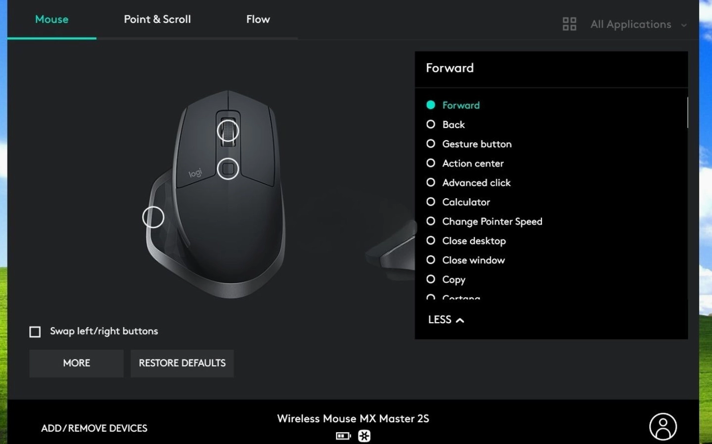 Phần mềm điều chỉnh tốc độ chuột