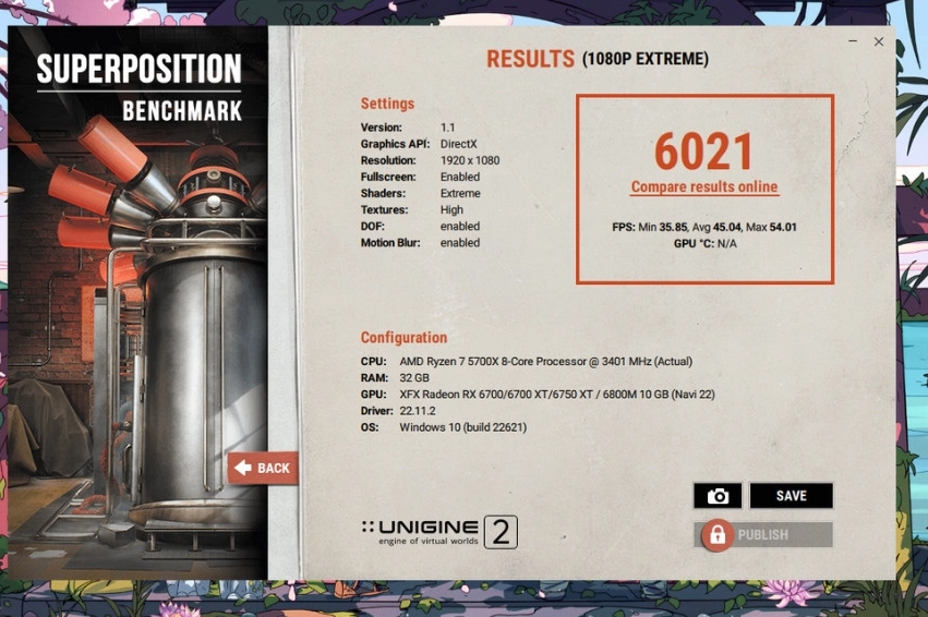 Phần mềm kiểm tra khả năng xử lý đồ họa của máy tính