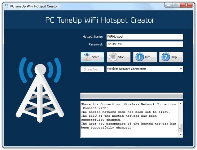 Phần mềm phát wifi 3G cho laptop