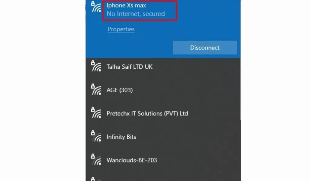 Phát Wifi từ IOS sang máy tính