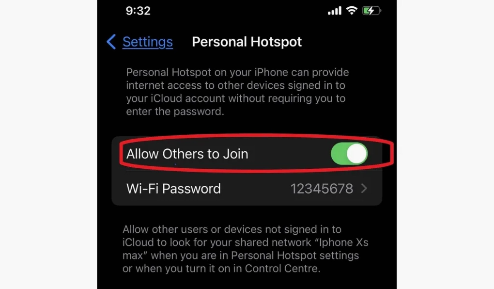 Phát Wifi từ IOS sang máy tính